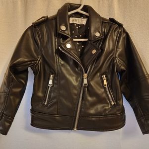 Toddler biker jacket